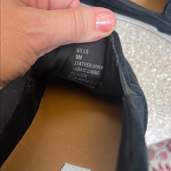 Steve Madden Gills black velvet slip on sneaker size 9 - Picture 9 of 9